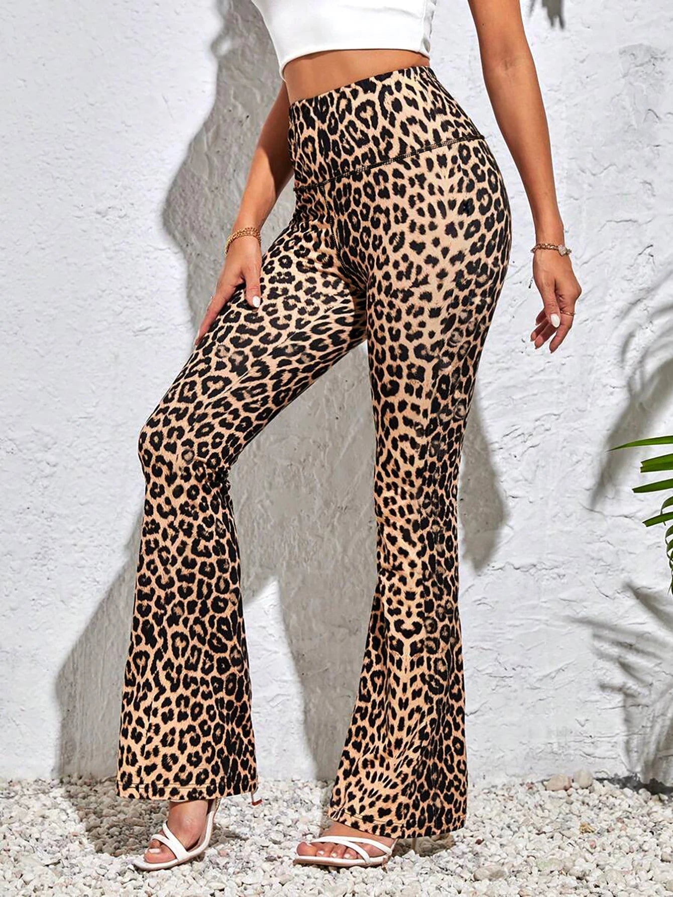 Pantalones de leopardo