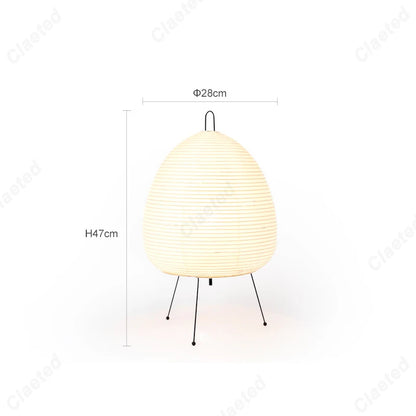 Japanese-inspired Akari Noguchi Table Lamp